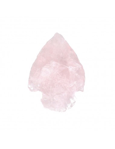 Pointe de flèche en quartz rose