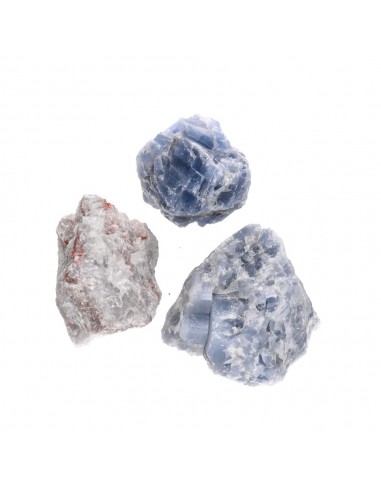 Calcite azul em bruto de grandes...