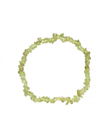Pulsera Chip Pequeña de Peridoto