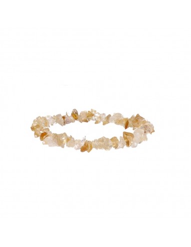 Bracelet en plaquettes de citrine