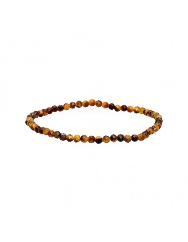 Tiger Eye Faceted Bracelet 3mm