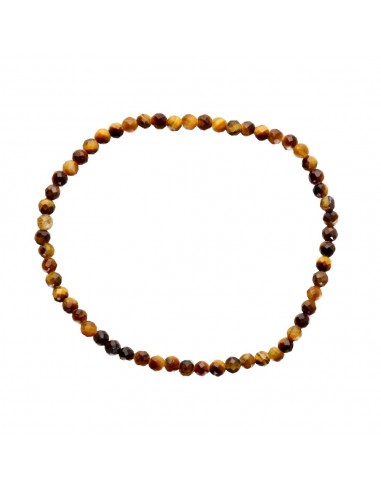Tiger Eye Faceted Bracelet 3mm
