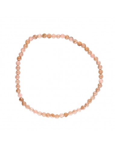 Pulseira Facetada de Rodochrosite de 3mm