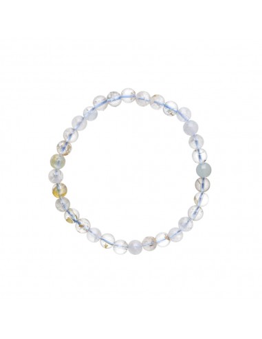 Pulseira de Topázio Azul 6mm
