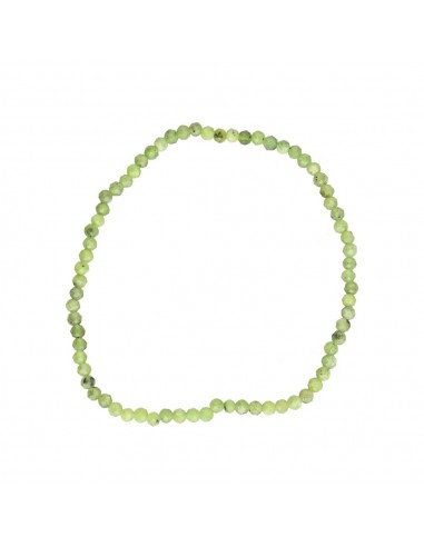 Pulseira de jaspe canadiano facetado...