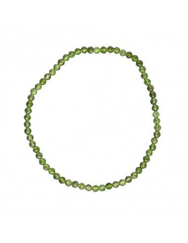 3mm Dioptase Faceted Bracelet