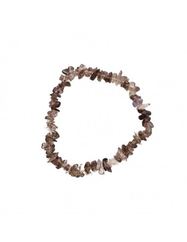Small Smoky Quartz Chip Bracelet
