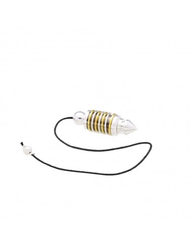 Pendule Isis 7 piles Bronze et...