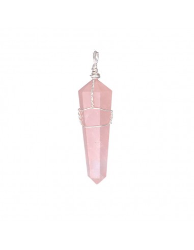 Sterling Silver Plated Rose Quartz...