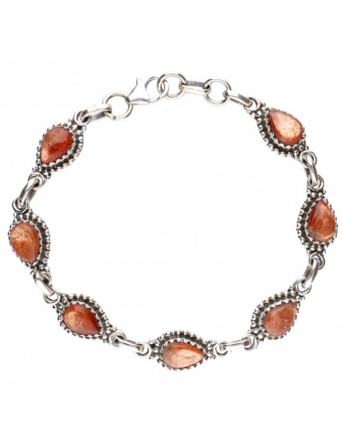 Pulsera de Gotas de Piedra Sol en...