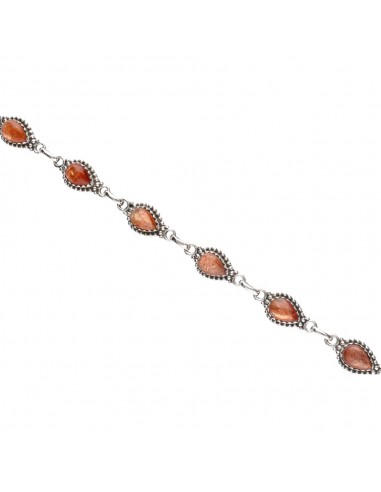 Pulsera de Gotas de Piedra Sol en...