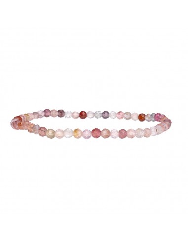 Multicolored Spinel Faceted Bracelet 3mm