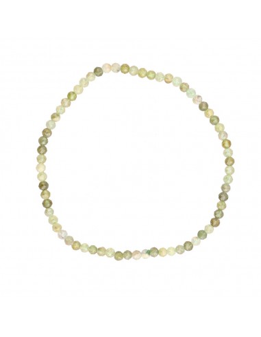 Pulsera Facetada de Granate Grosular 3mm