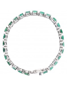 Pulseira de prata esterlina... 2