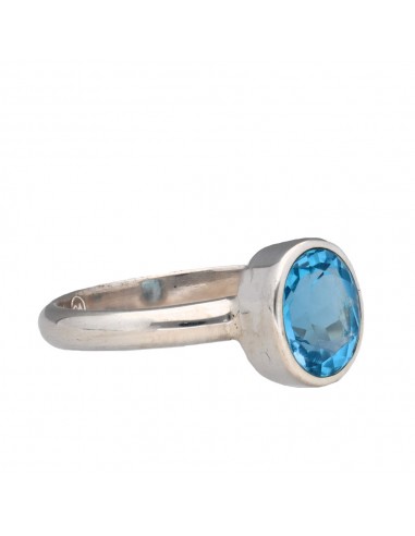 Anillo de Topacio en Plata de Ley 925...