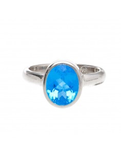 Anillo de Topacio en Plata...