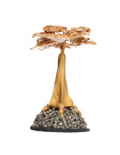 Mini arbre avec base en pyrite 2