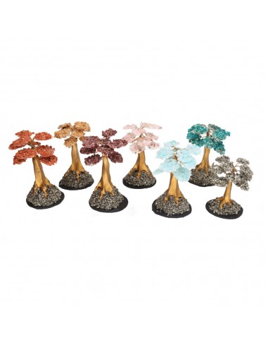 Mini arbre avec base en pyrite