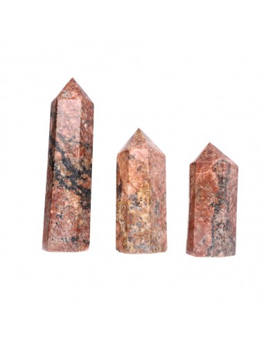 Puntas Pulidas de Jaspe Leopardo