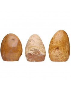 Formas Pulidas de Jaspe Marrón