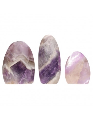 Amethyst Chevron Polished Shapes