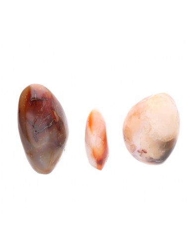 Formas de cornalina polida