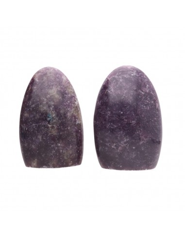 Formes polies de mica lépidolite