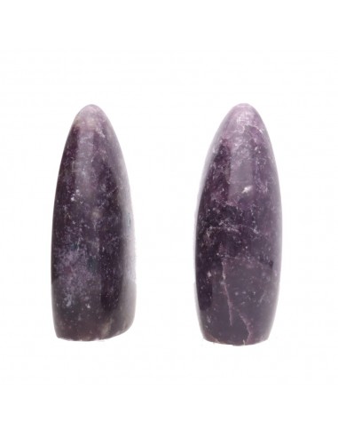 Formas polidas de mica lepidolita