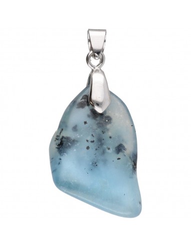 Irregular Aquamarine Cabochon Pendant