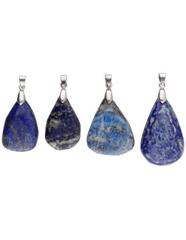 Irregular Lapis Lazuli Cabochon Pendant