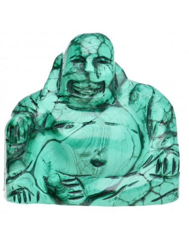Bouddha en malachite 120-140gr