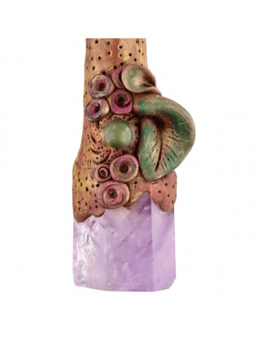 Baguette de pouvoir en améthyste