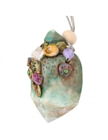 Péndulo Flor Ópalo