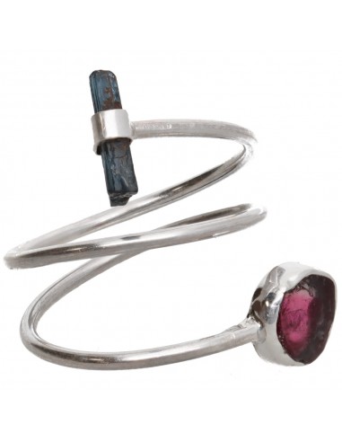 Anel turmalina melancia e turmalina...