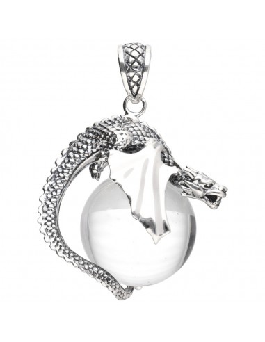 Gotland Dragon Sphere Pendant in 925...