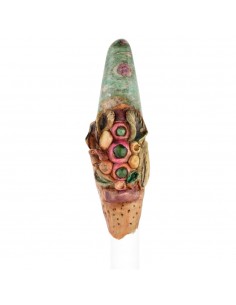 Zoisite and Ruby Power Wand 2