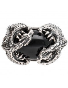 Bague Dragons en argent 925...