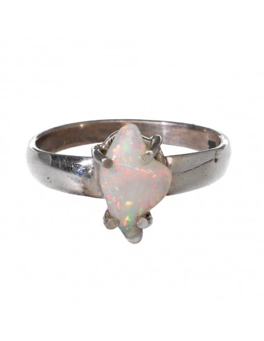 Bague en argent 925 avec opale...