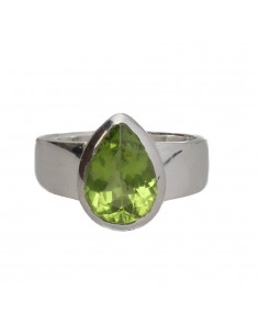 Bague pendante en argent...