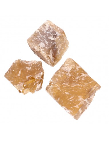 Calcite dourada bruta cor de mel