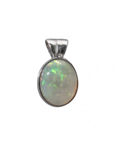 925 Sterling Silver Opal Pendant