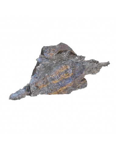 Native Silver in Rough Bornite (A)