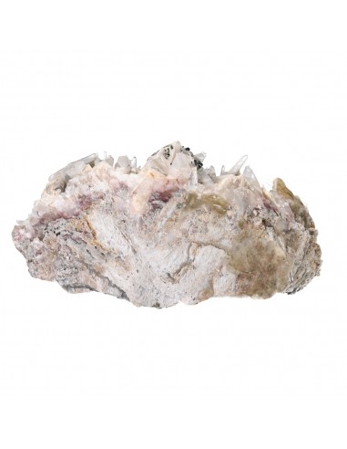 Quartzo bruto e aragonite