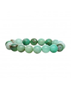 Bracelet en chrysoprase...