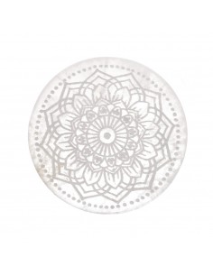 Placa Mandala de Selenite...