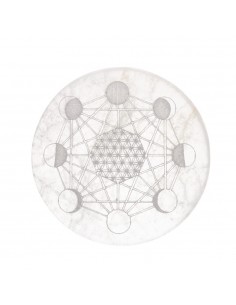 Circular Plate of Selenite...