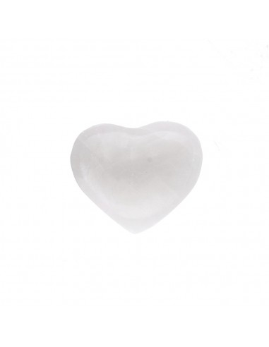 Selenite Heart Bowl Small