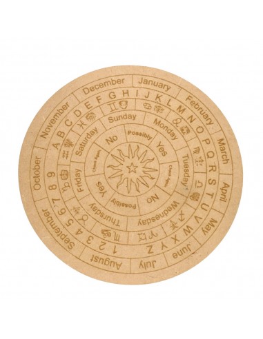 Tablero para Péndulo Estrella de Madera