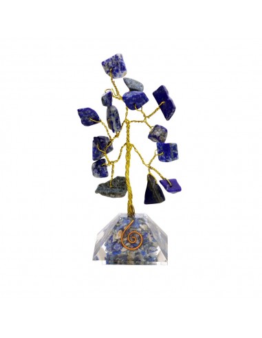 Lapis Lazuli Tree with Orgonite Base
