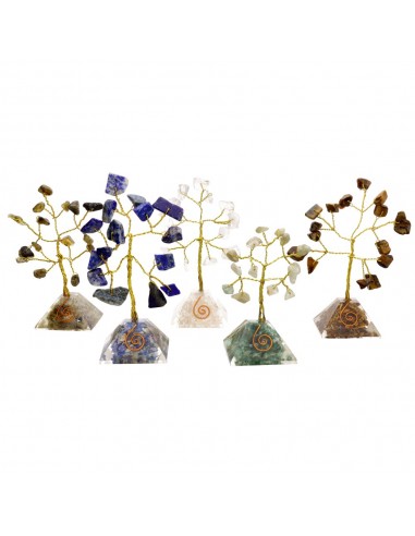 Lapis Lazuli Tree with Orgonite Base